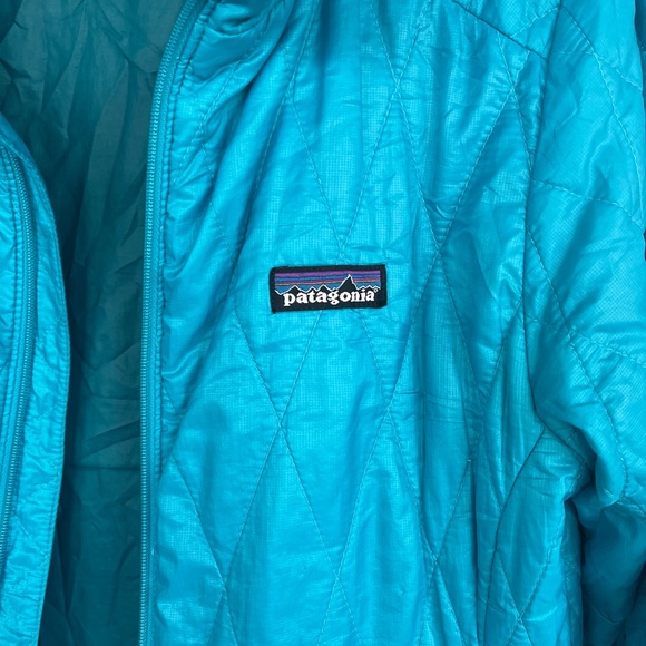 Patagonia Women’s Teal Lightweight Jacket Size S - Picture 5 of 15